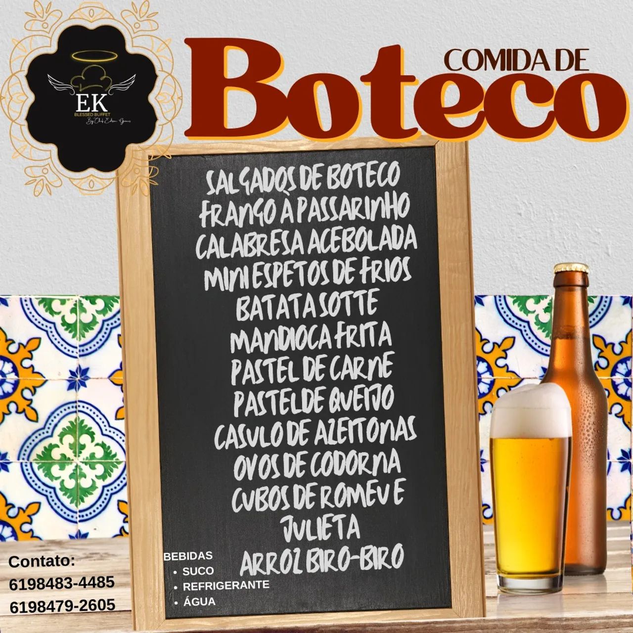 Buffet, temos vários tipos para várias ocasiões 