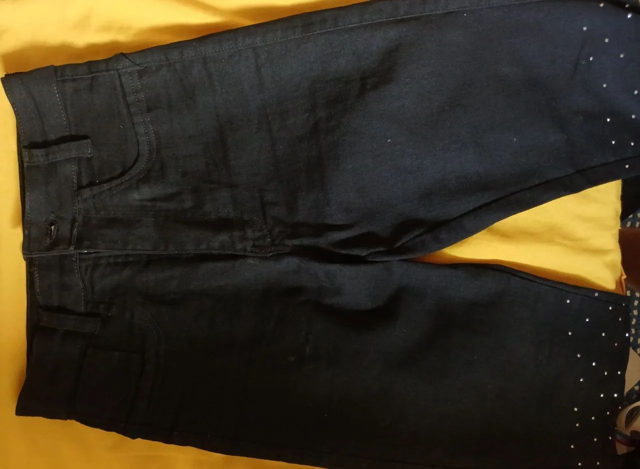 Calça country flare jeans - Foto 3