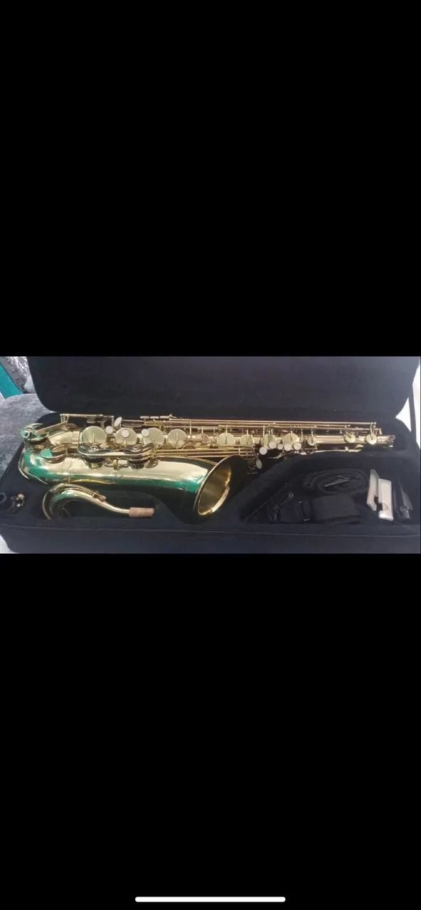 Sax tenor Winner dourado  - Foto 3