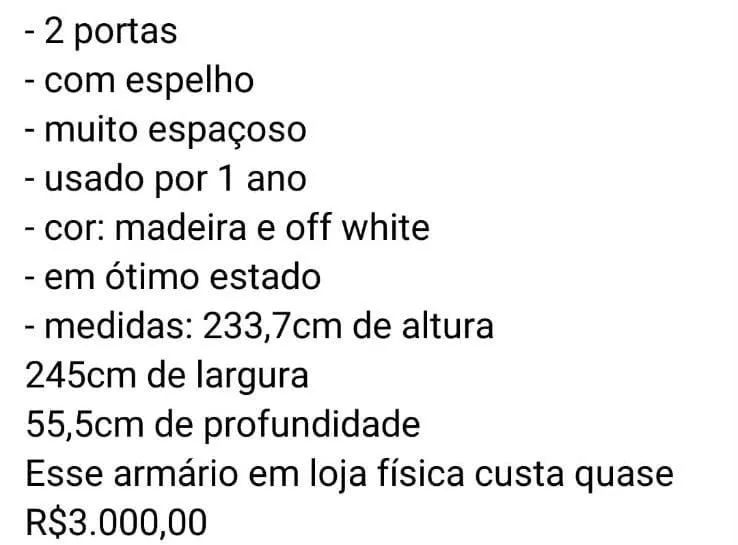 Guarda roupas ripado com espelho - Foto 5