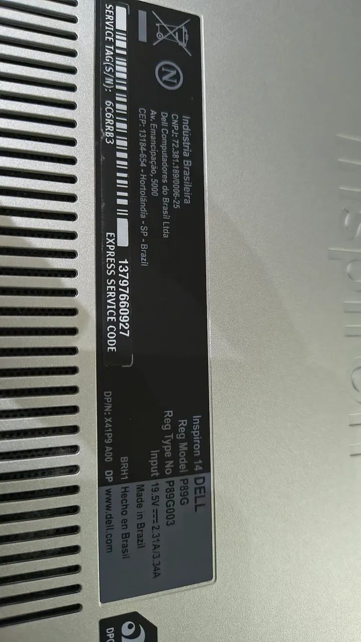 Dell Inspiron 14 - P89G - Foto 4