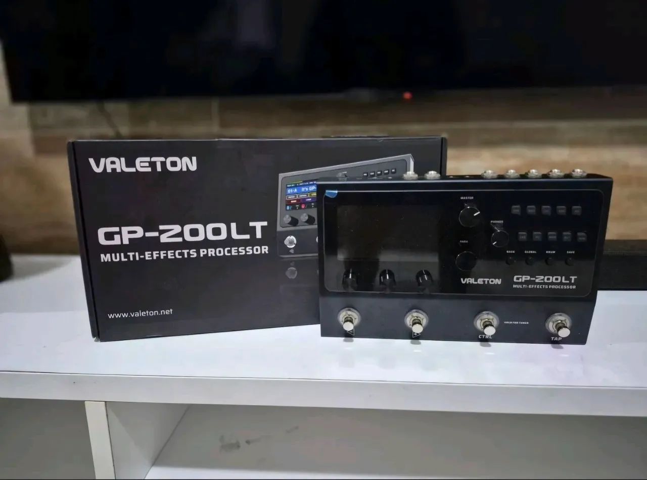 VALETON GP-200LT TROCO EM NOTEBOOK 