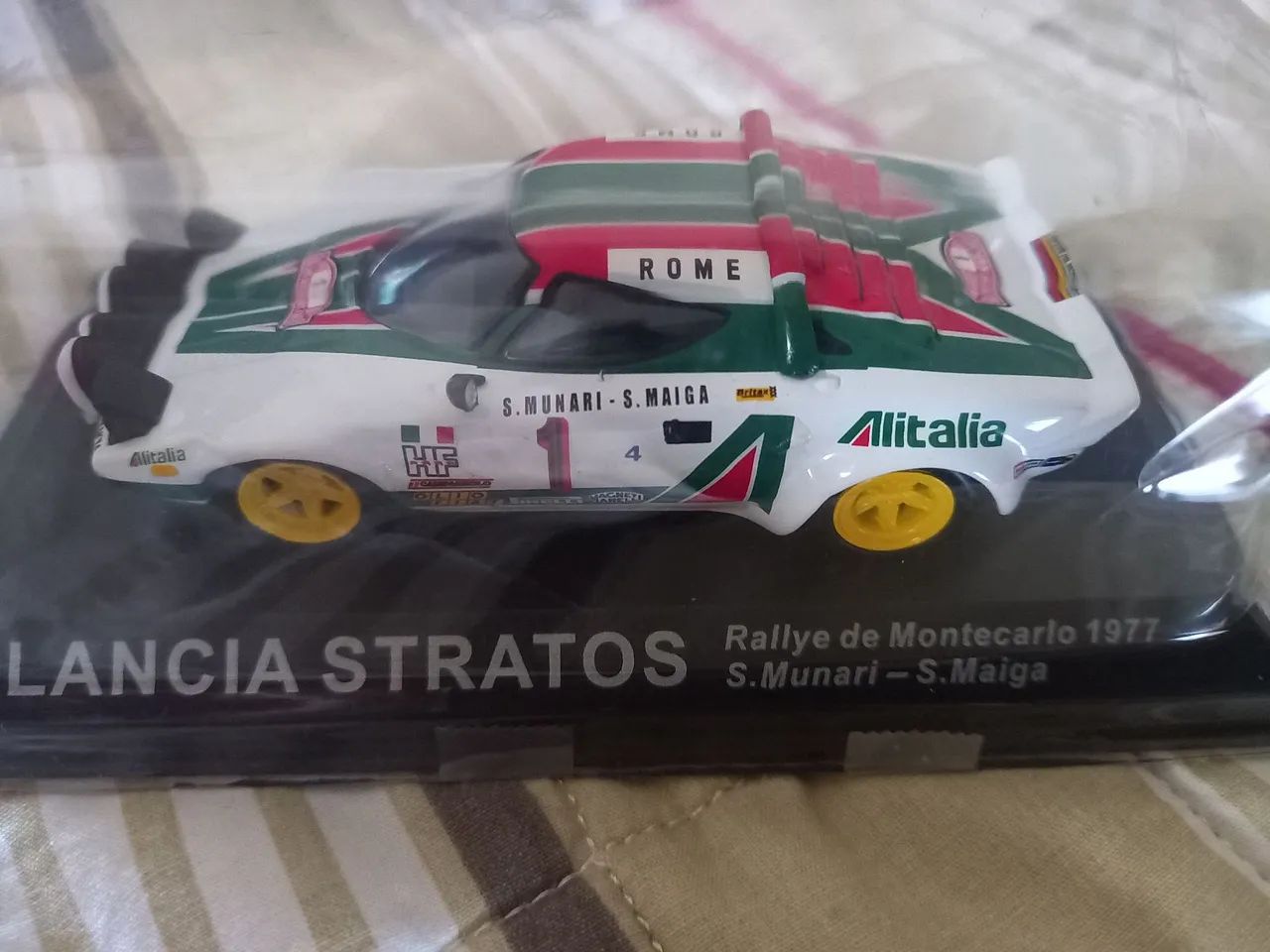 Miniatura Lancia Stratos Rally 1977 escala 1/43 - Hobbies e
