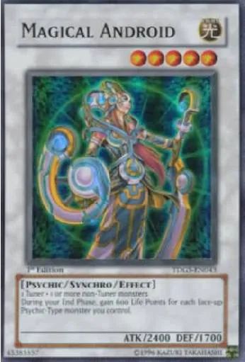 Yugioh!!! Magical Android TDGS-EN043 Super Rare