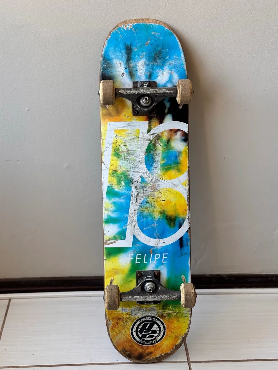 Skate profissional gringo