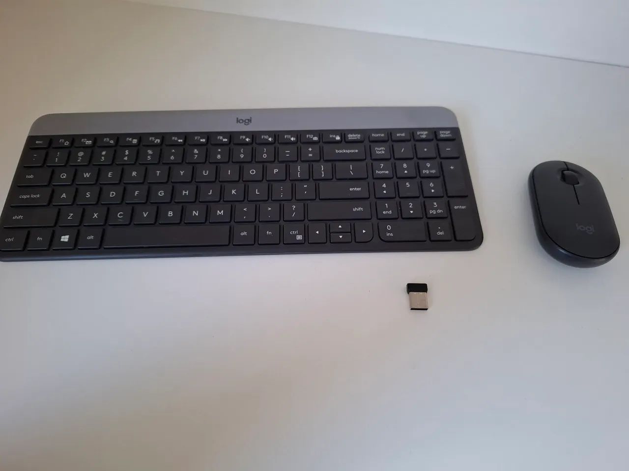 Kit mouse e teclado Logi