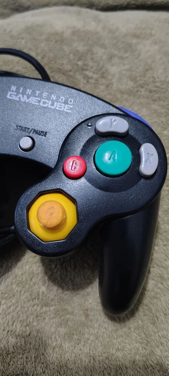 controle de game cube original funcionando  - Foto 4