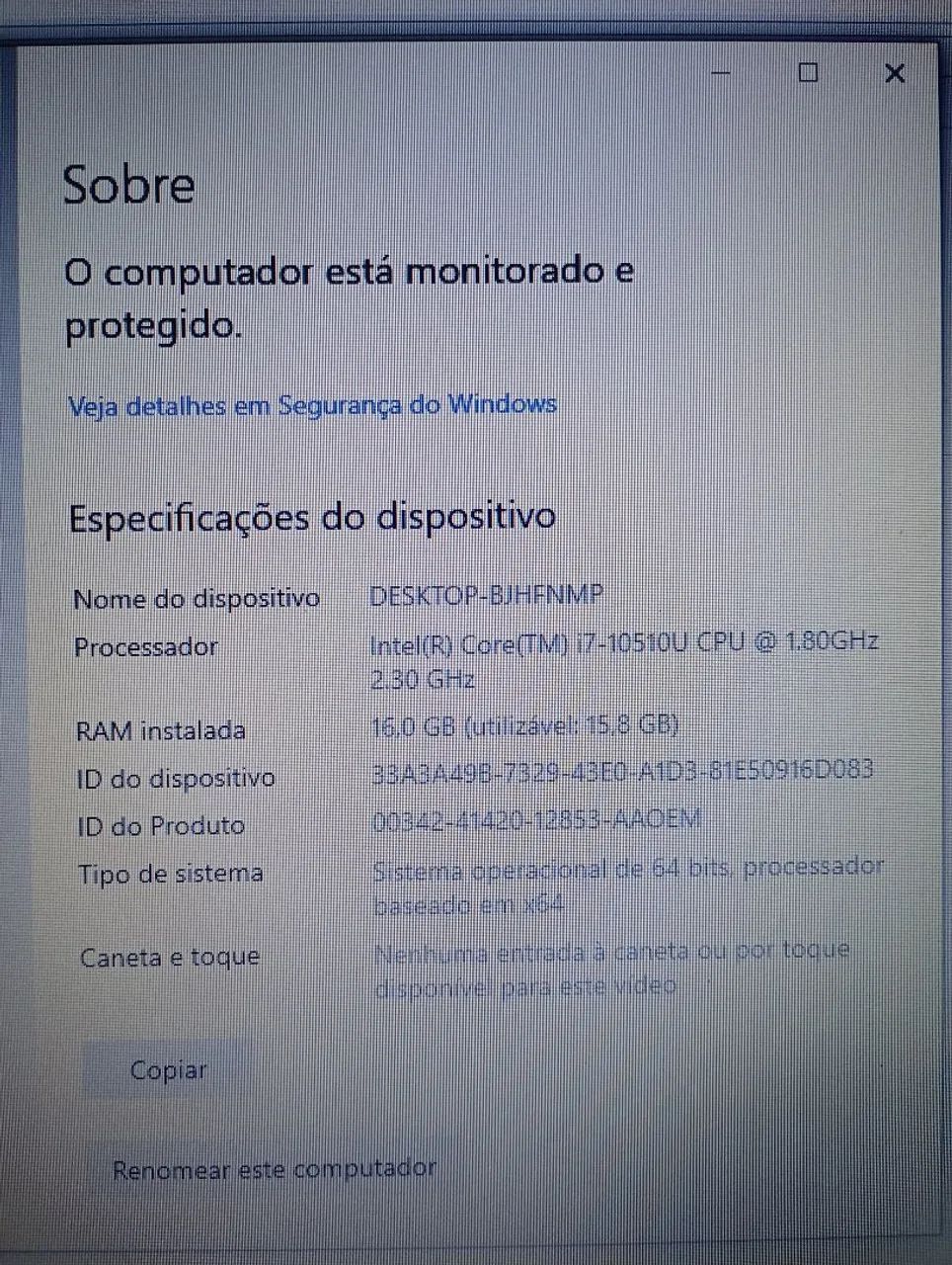 NOTEBOOK SAMSUNG I7 10°GERAÇÃO - Foto 4