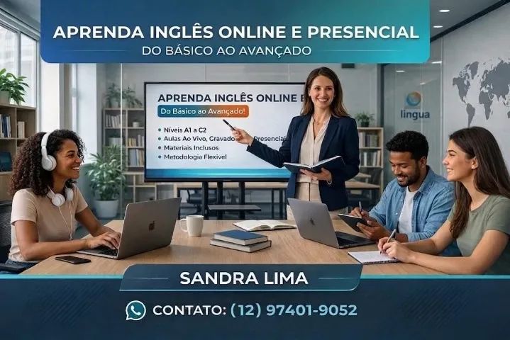 Aula de inglês online
