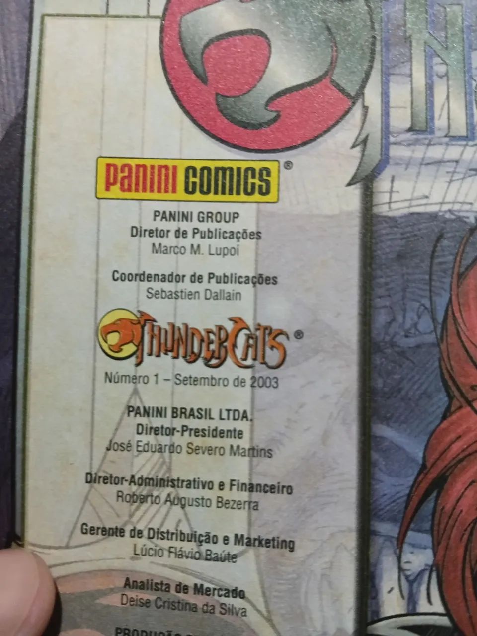 Hq thundercats n1 ano 2003 - Foto 2