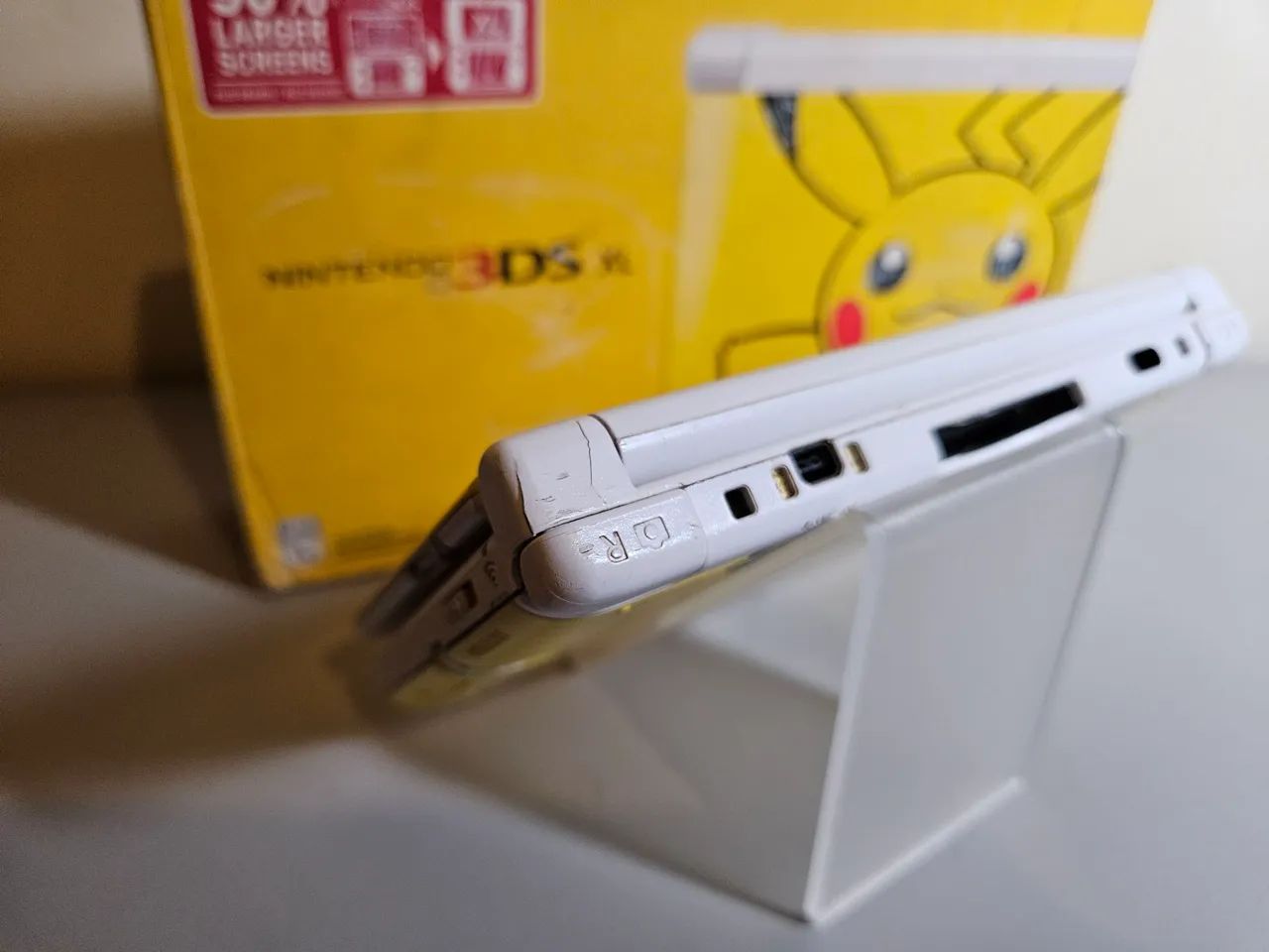 Nintendo 3DS XL Pikachu | Na Caixa Serial Batendo | Com Detalhes - Foto 6