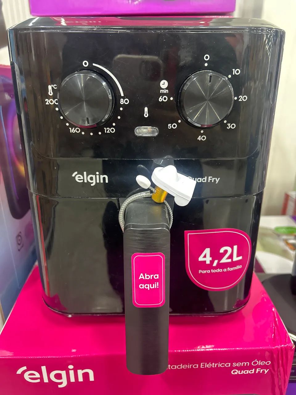 Fritad elgin S/oleo 127V novo