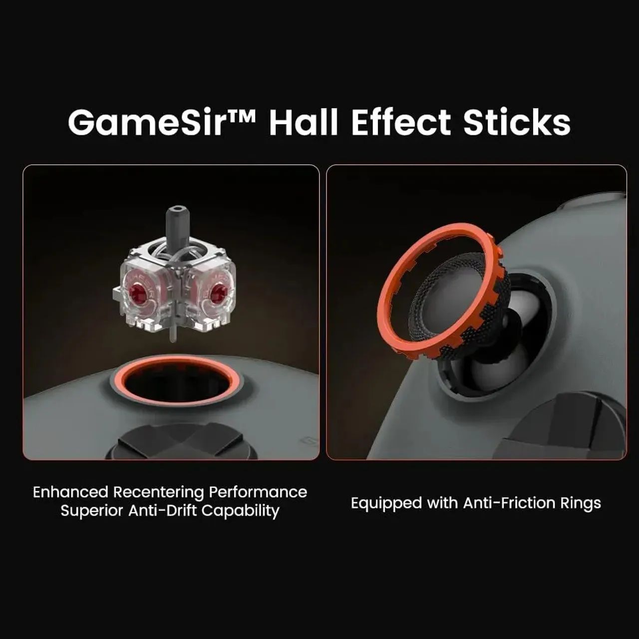 Gamesir Nova Lite 2 Com Hall effect  PC E Nintendo switch 2<br> - Foto 5