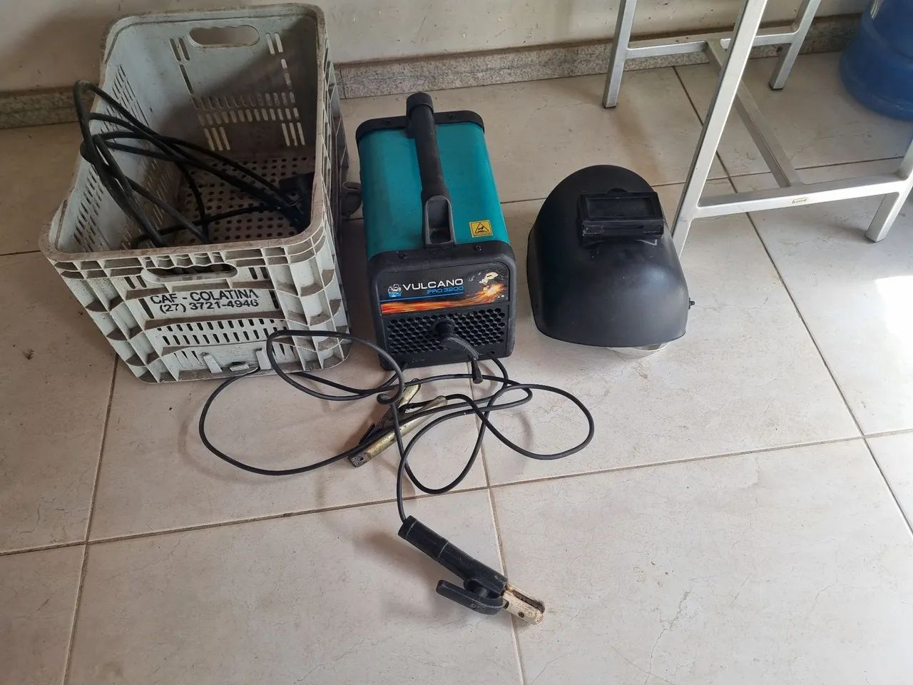 Máquina de solda vulcano pro 3200 - Foto 4