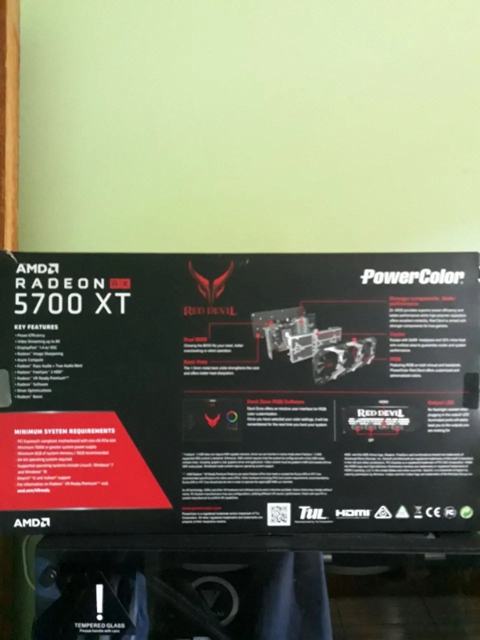 PowerColor RX5700 XT Edição RedDevil com defeito  - Foto 5