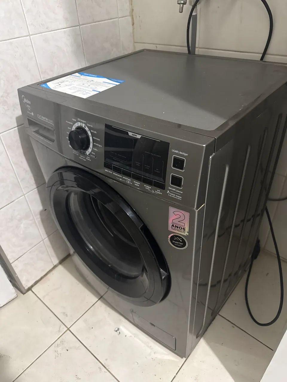 Máquina lava e seca mídea 