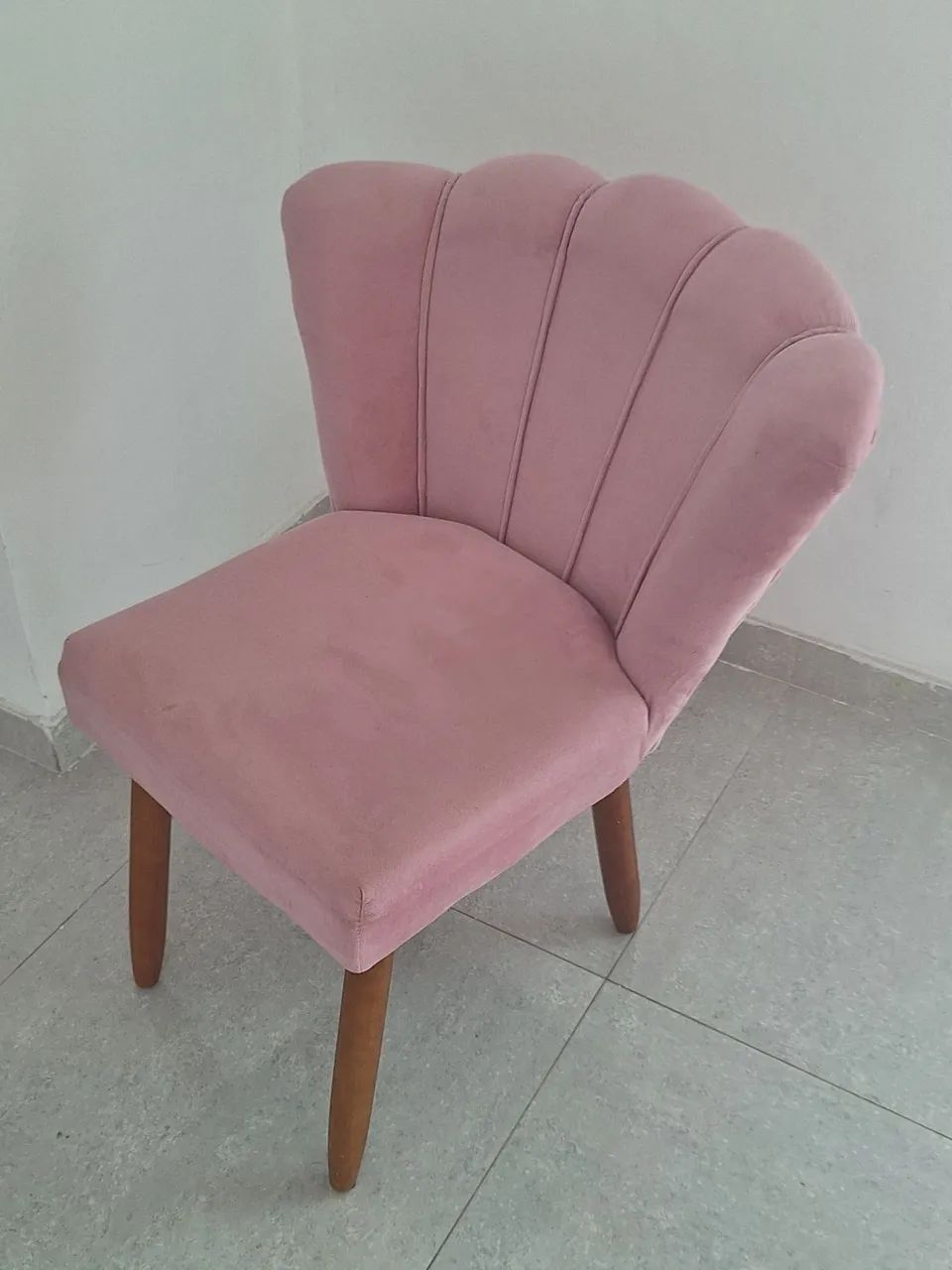 Cadeira Rosa para penteadeira