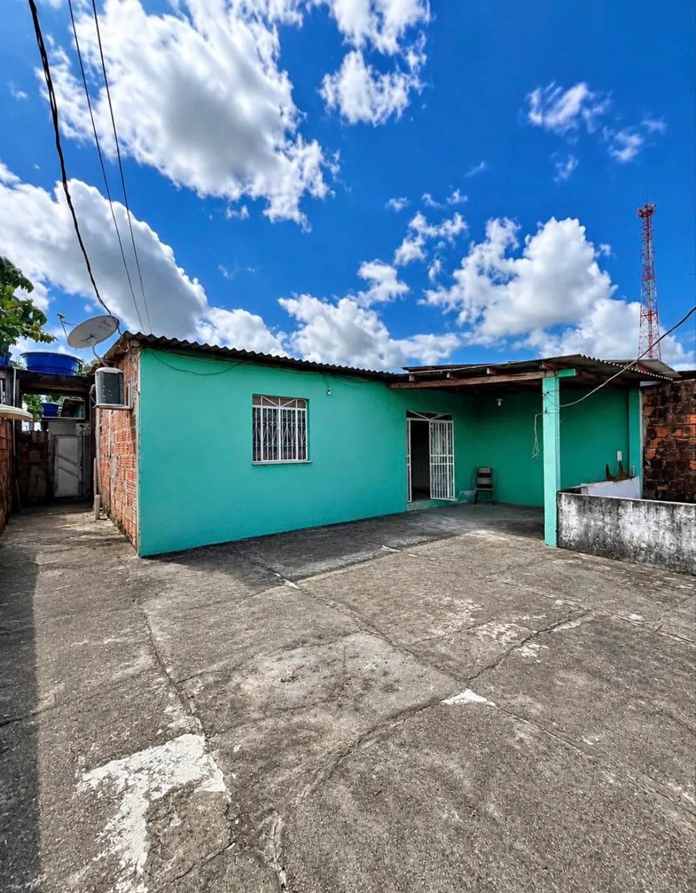 Vendo casa boa no icui com terreno acimentado 