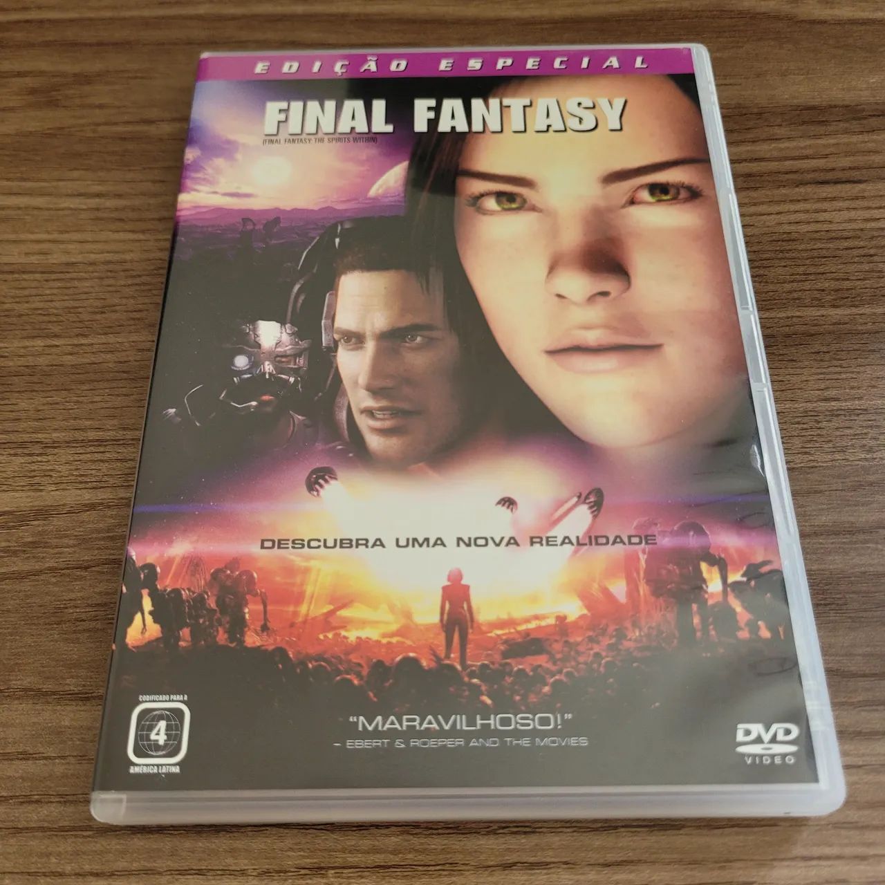 DVD Final Fantasy The Spirits Within - 2001 - Columbia Pictures