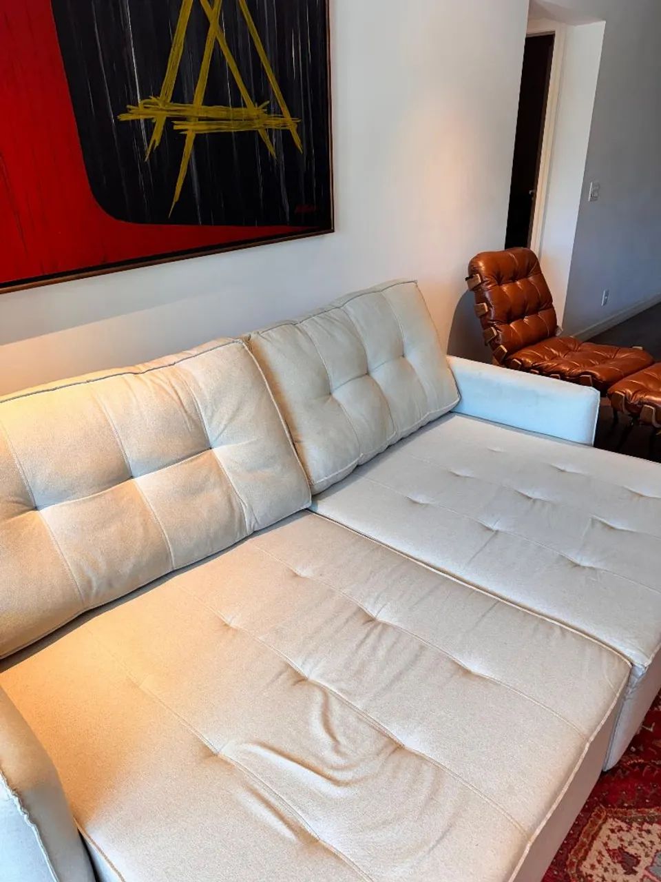 Sofá Multiarte Poesia retrátil 2 20L - Foto 4