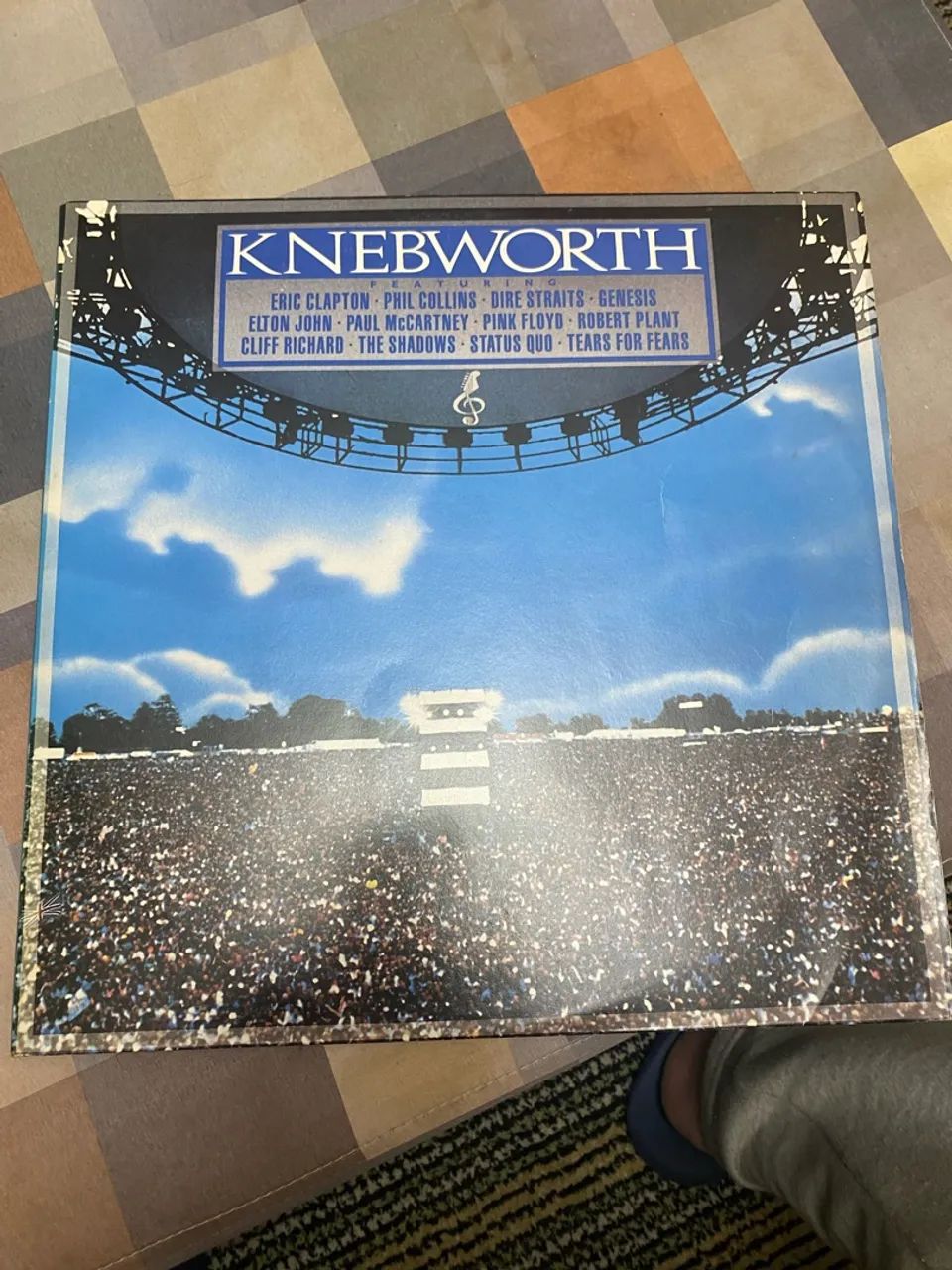 Vinil show com várias bandas