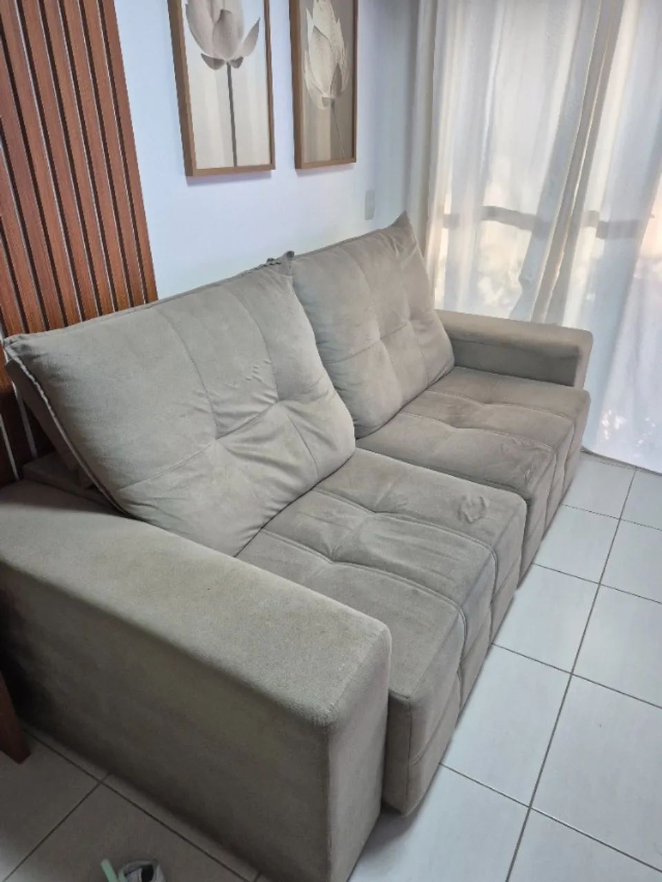 Sofá reclinável  e retrátil  - Foto 3