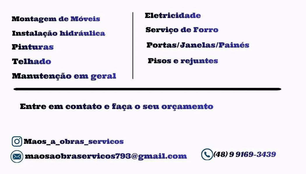 Montagem de móveis, Reformas, Manutenção e Reparos<br>Olá! - Foto 2