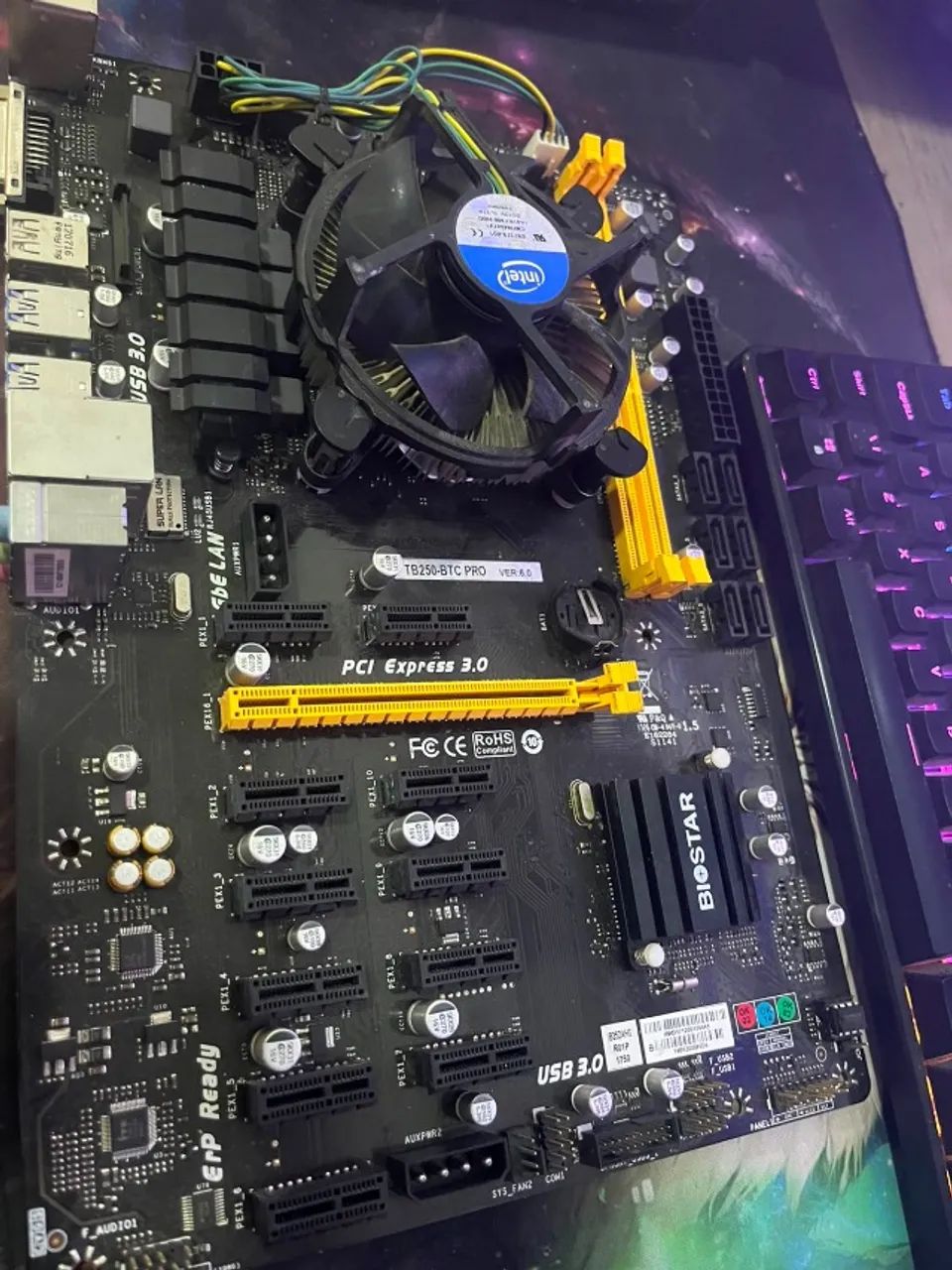 Placa mãe TB250-BTC PRO Biostar - Foto 2