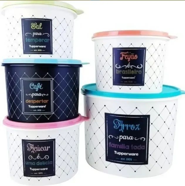 Potes Tupperware 