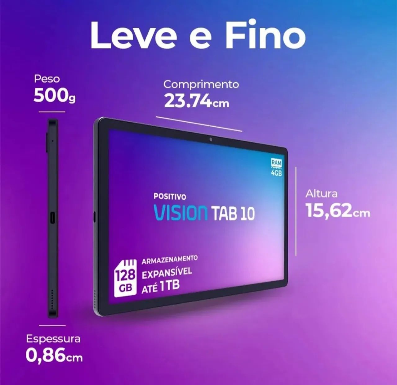 Tablet Positivo vision TAB 10 - Foto 4