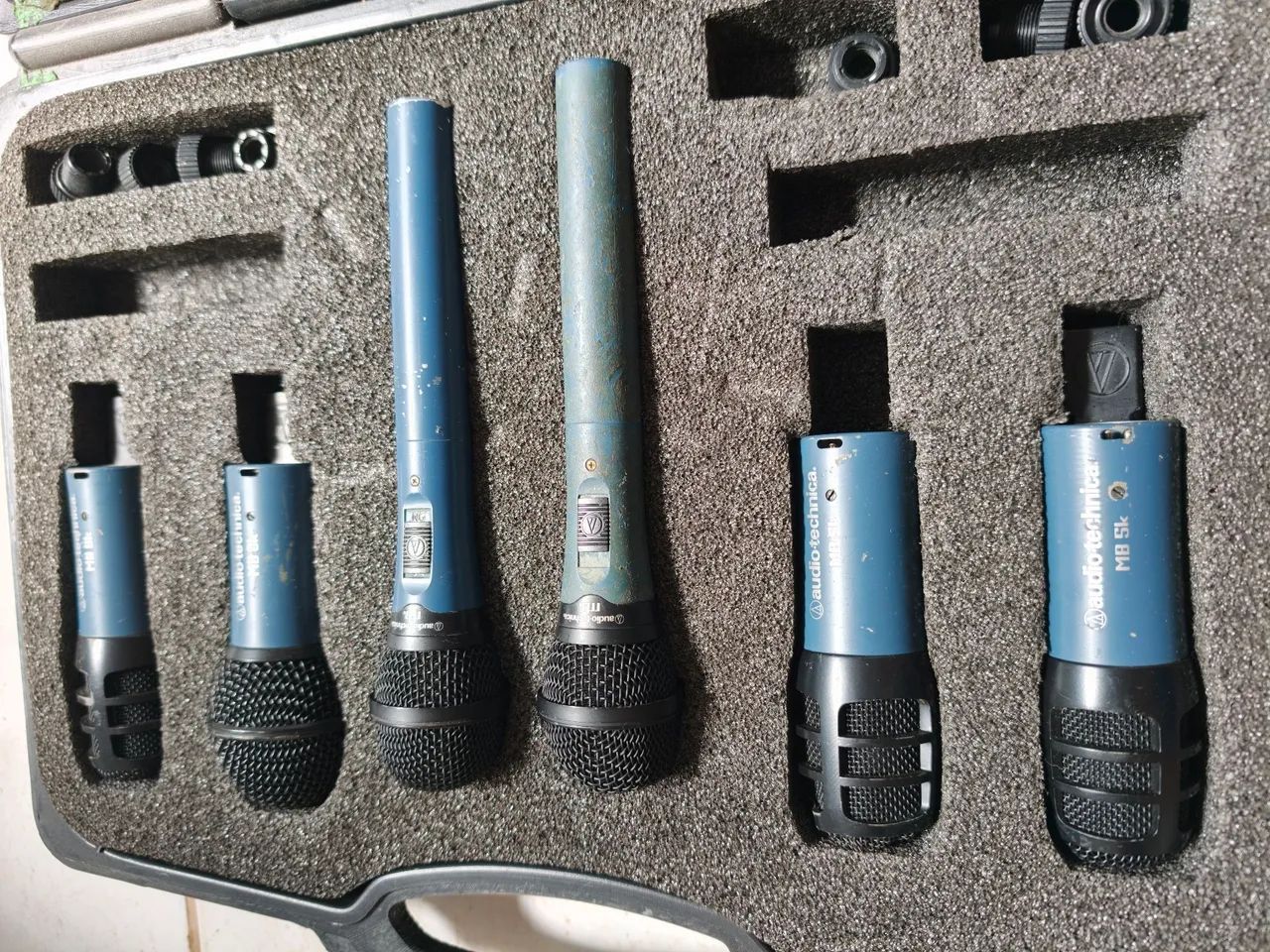 KIT MICROFONE PARA BATERIA ÁUDIO TECHNICA MBDK6 - Foto 3