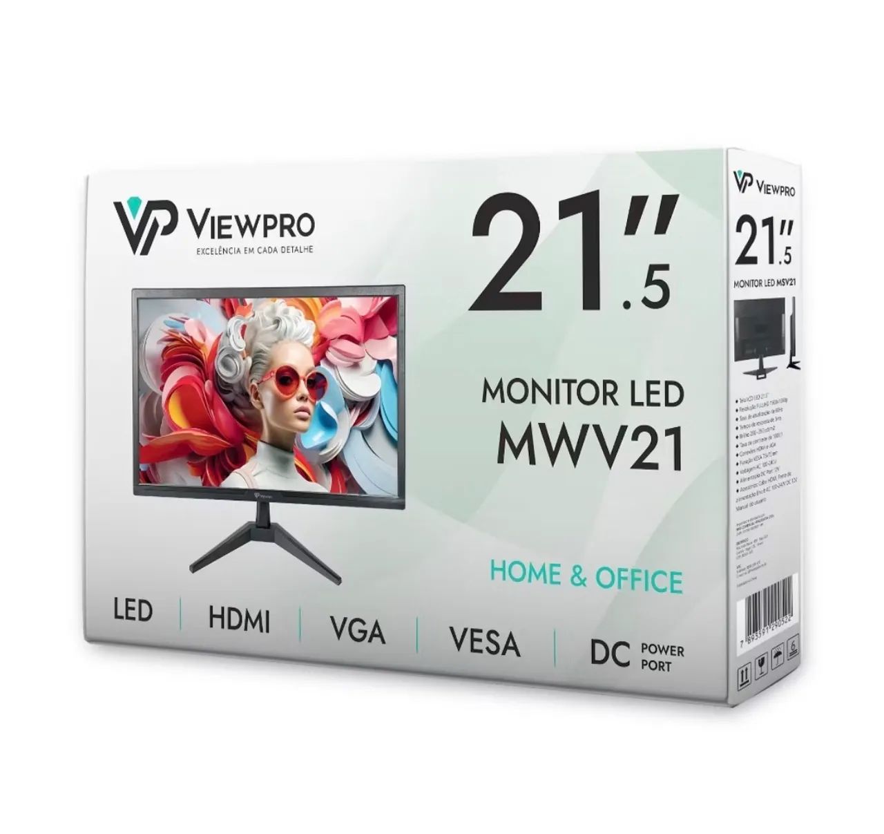 PARA SAIR RÁPIDO Monitor 21,5 polegadas , full hd, ips, led  - Foto 3