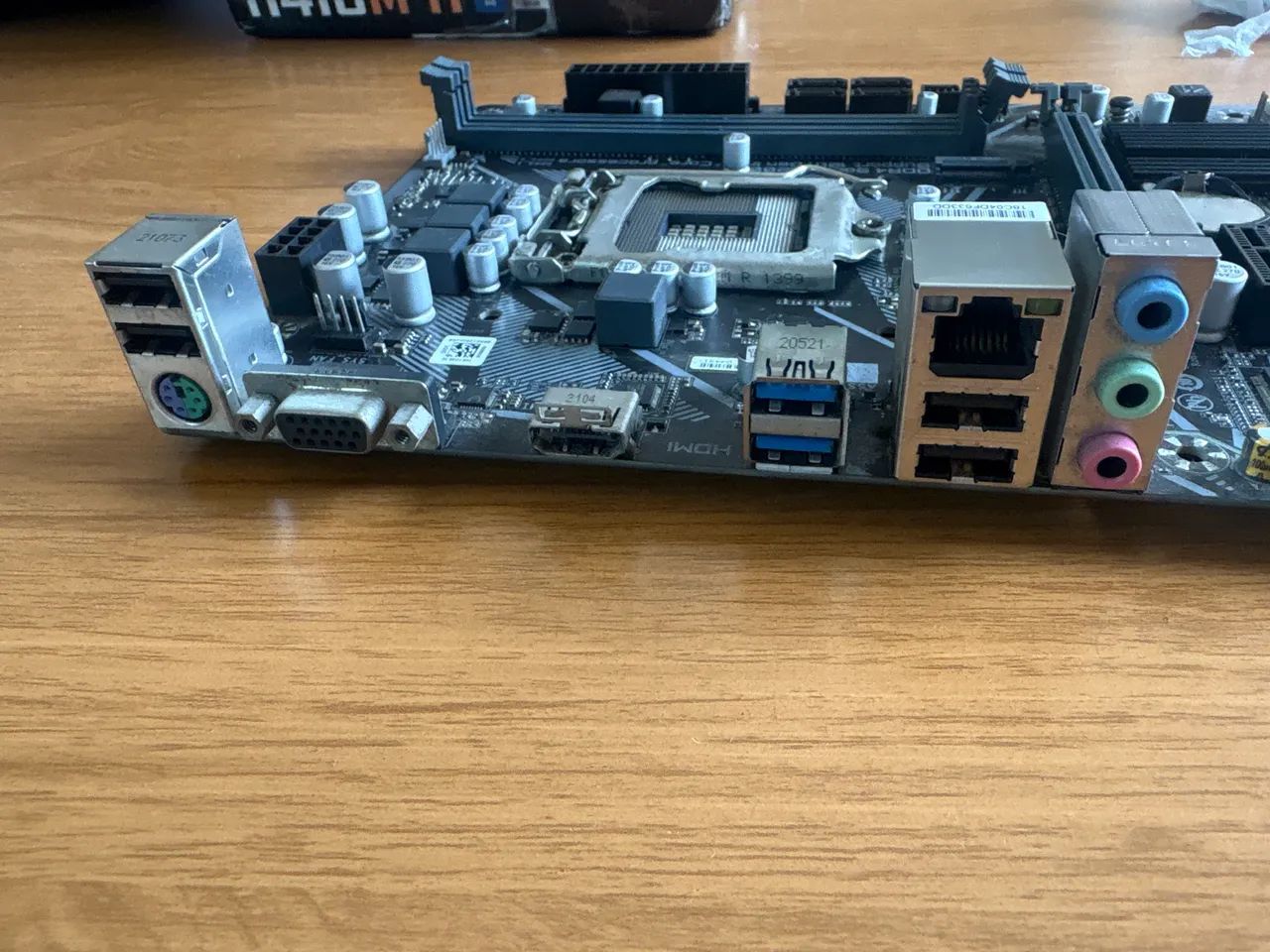 Placa mãe Intel H410 DDR4 LGA 1200 - Foto 3