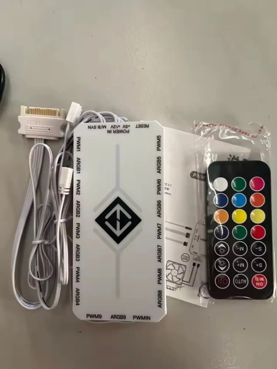 Hub Controladora ARGB + PWM 5v 3pin