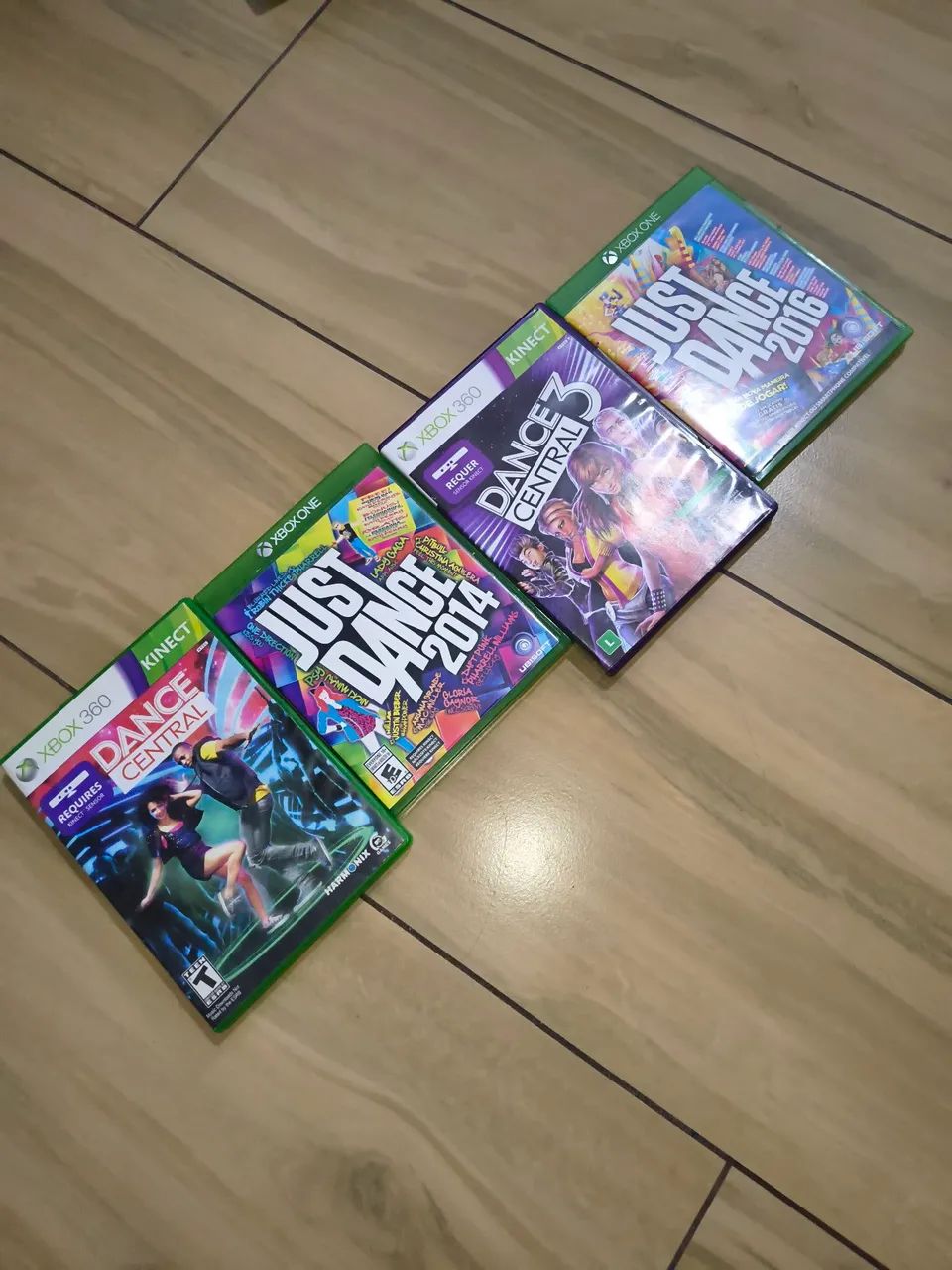Pacote games de Dança Xbox 