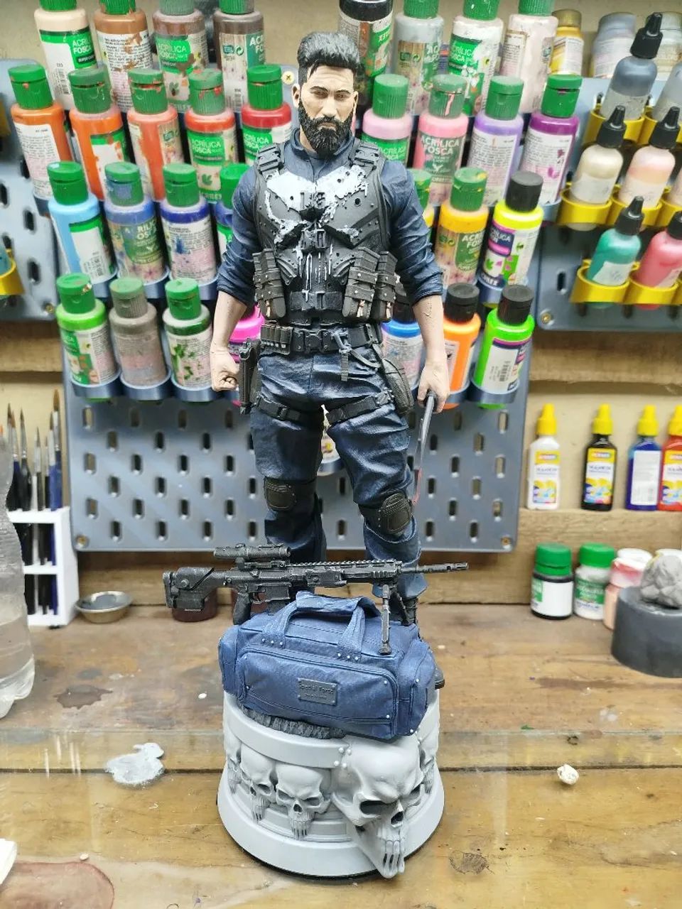 Action Figure Frank Castle - Justiceiro - Marvel - Foto 3