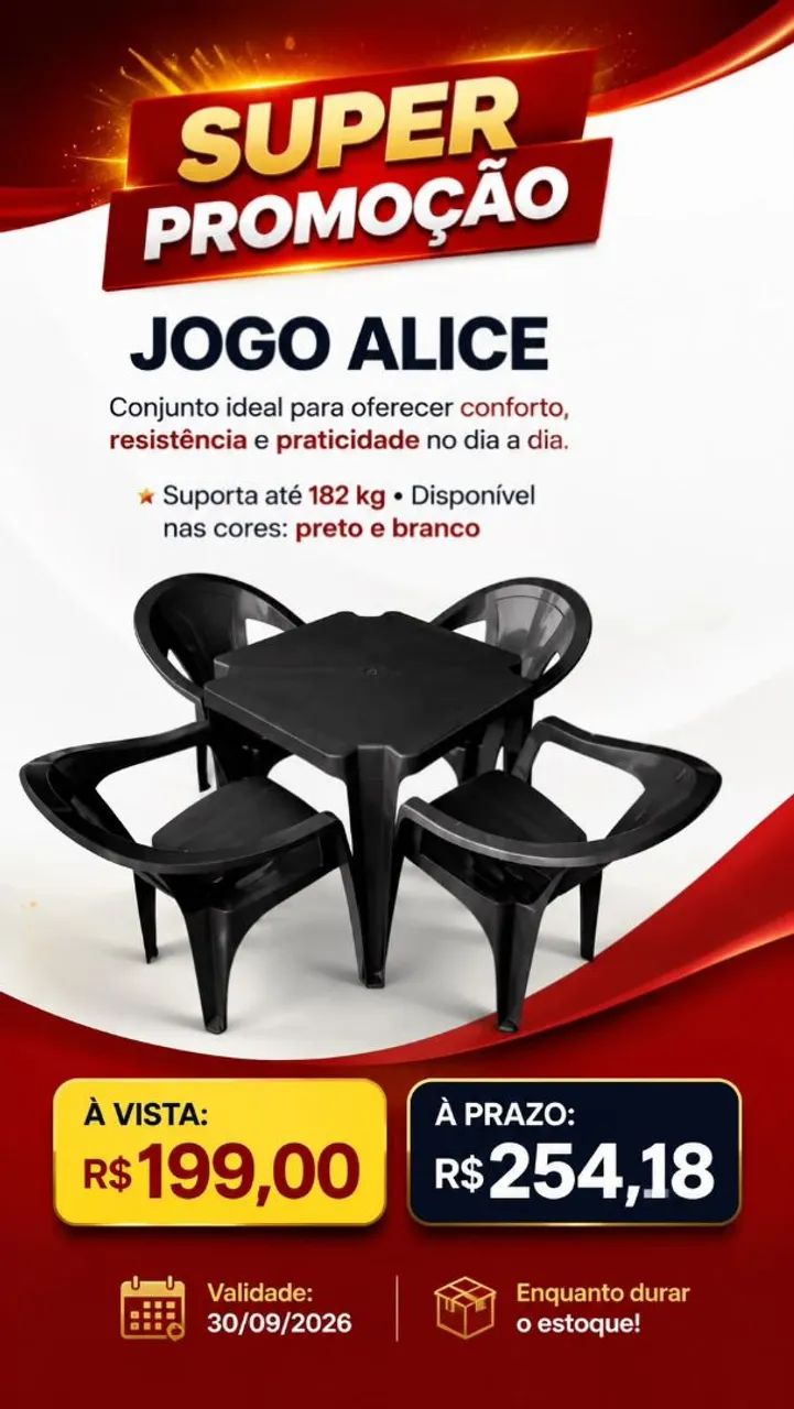?JOGO DE MESA ALICE?
