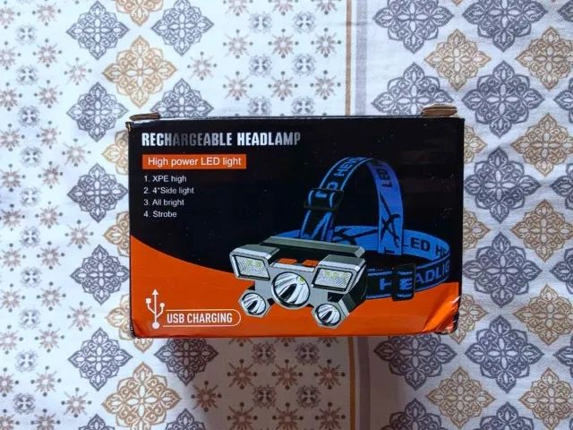 lanterna de cabeça led