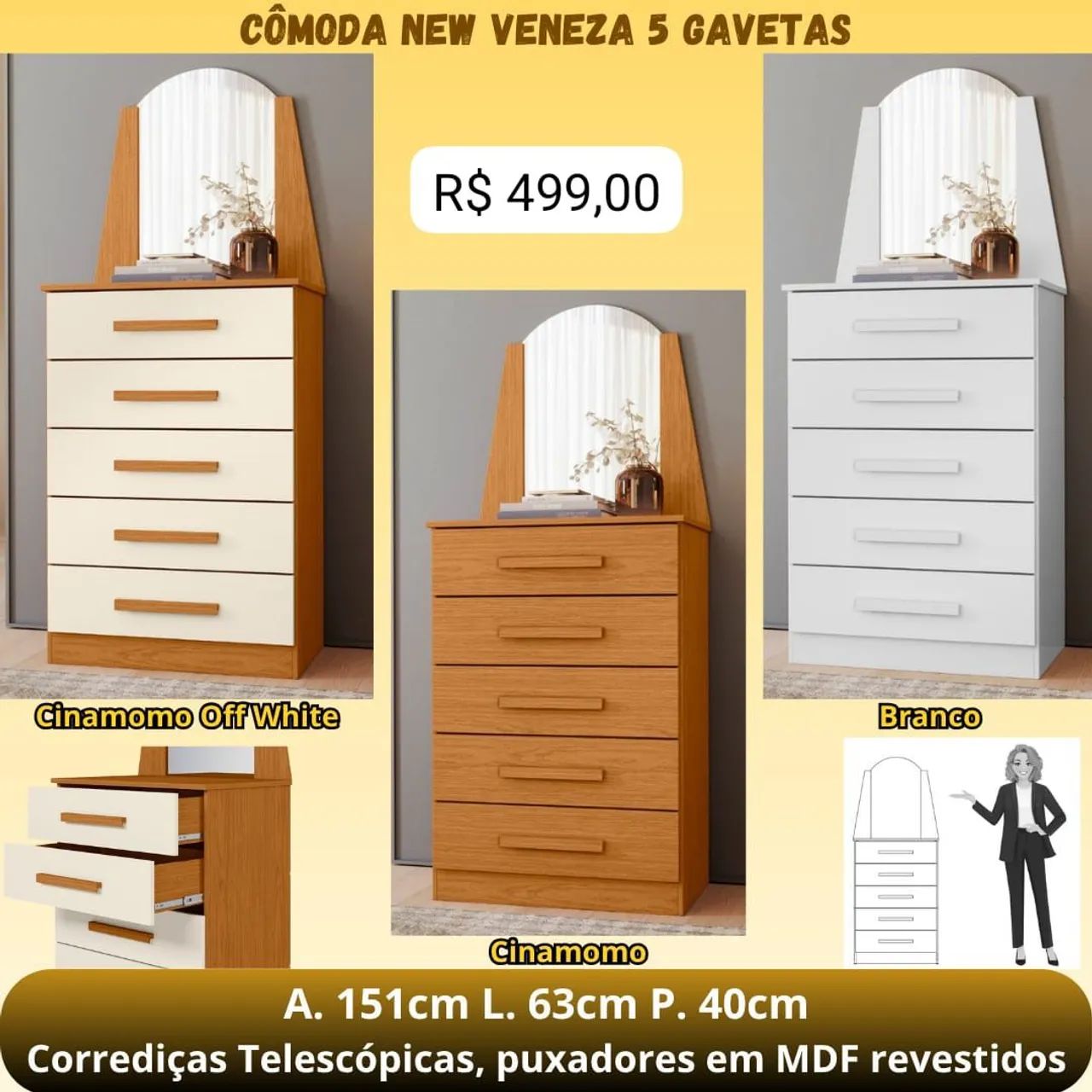 Cômodas  a partir - Foto 5