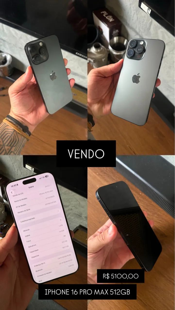 iPhone 16 pro max 512 gb  - Foto 3