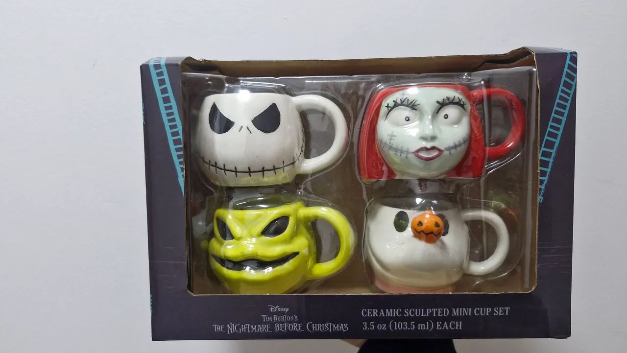 Conjunto de Canecas o Estranho Mundo de Jack  - Foto 2