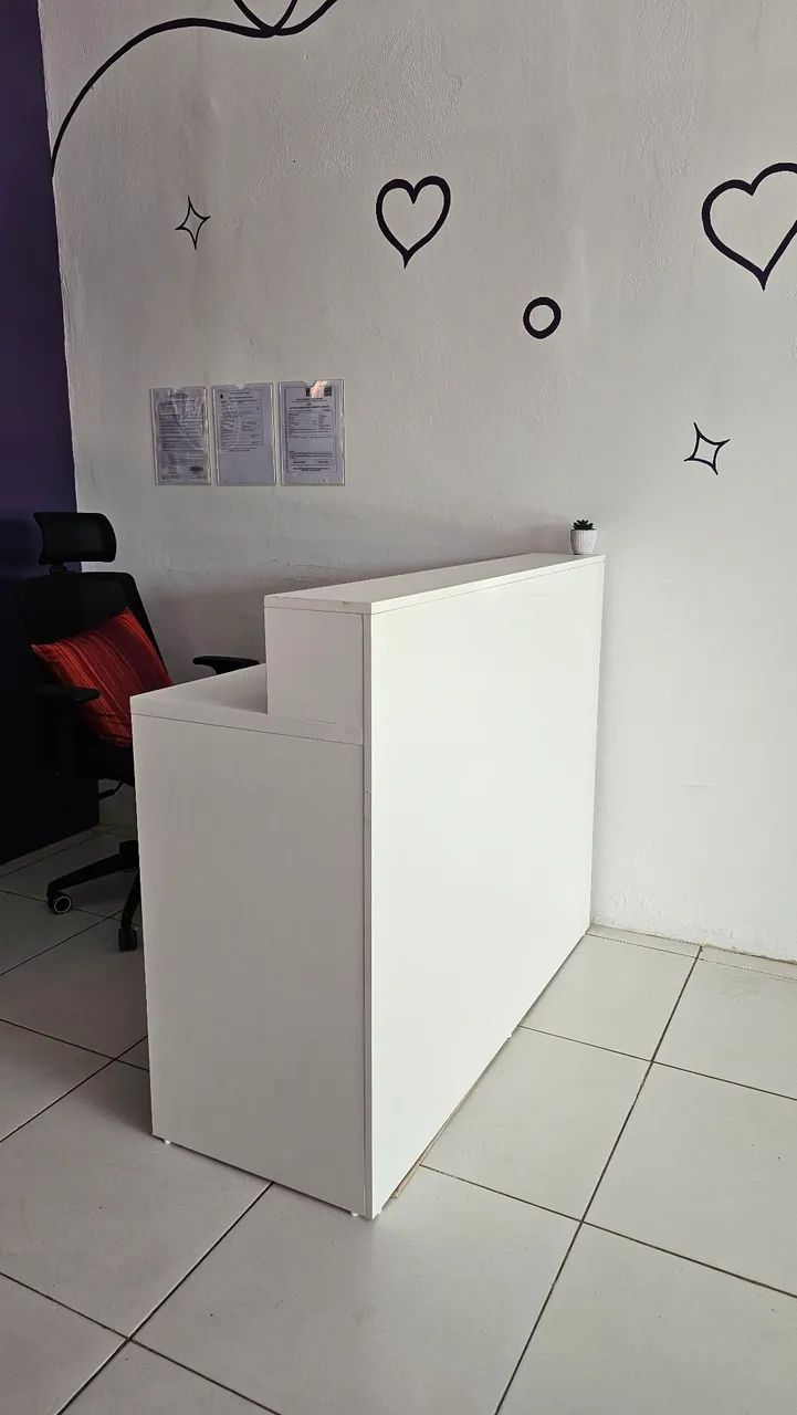 Balcão de loja em MDF 