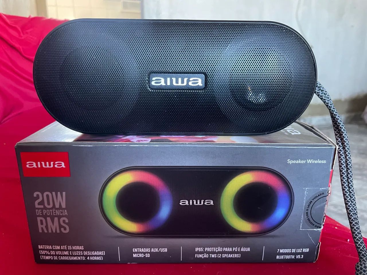 Caixa de som Aiwa 20w