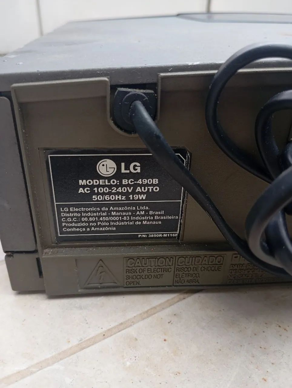 Video cassete 5 cabeças LG CINEMASTER MILLENIUM - Foto 3