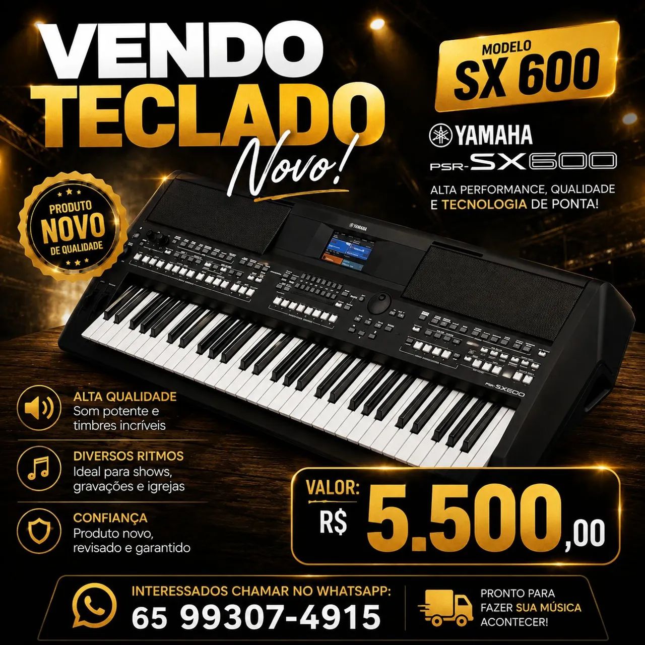 Teclado sx 600