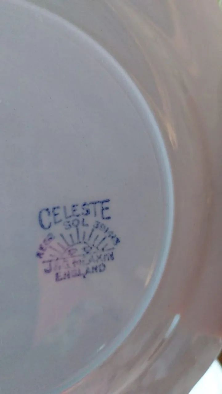 Conjunto de jartar Celeste Inglês  - Foto 2