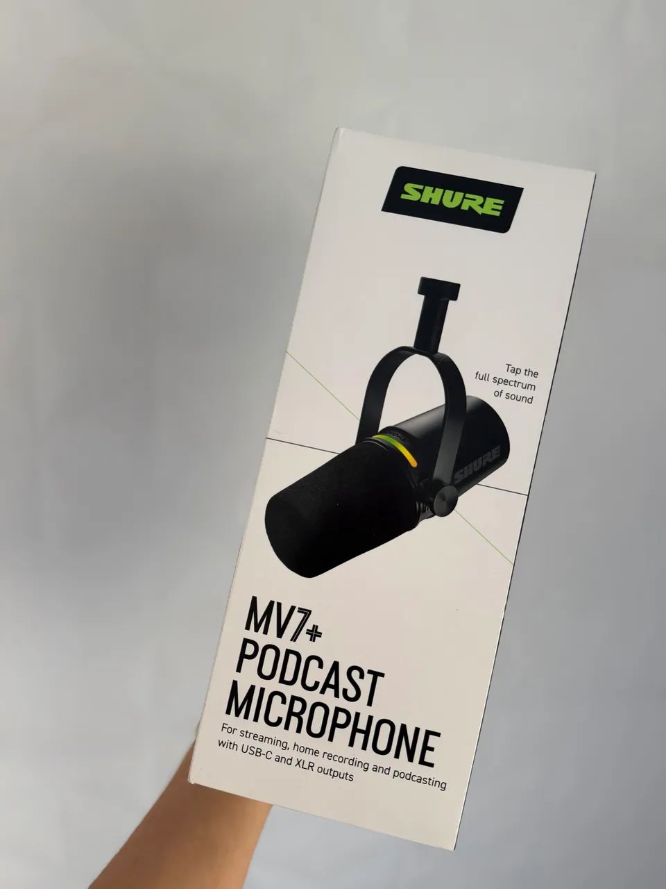? SHURE MV7+ | NOVO. 