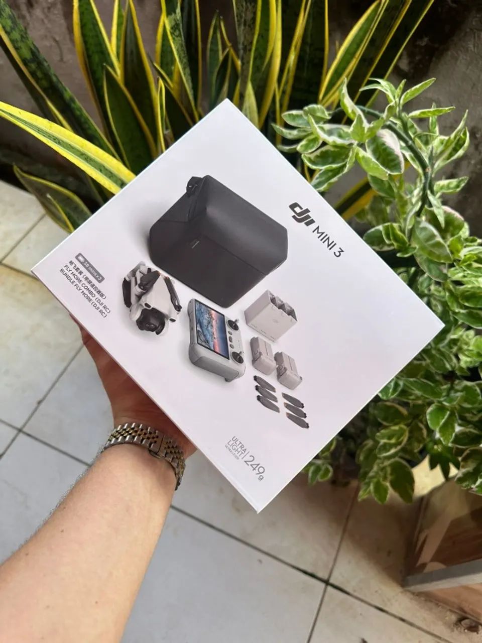 Dji Mini 3 Combo Fly More Lacrado com 1 Ano de Garantia e Homologado
