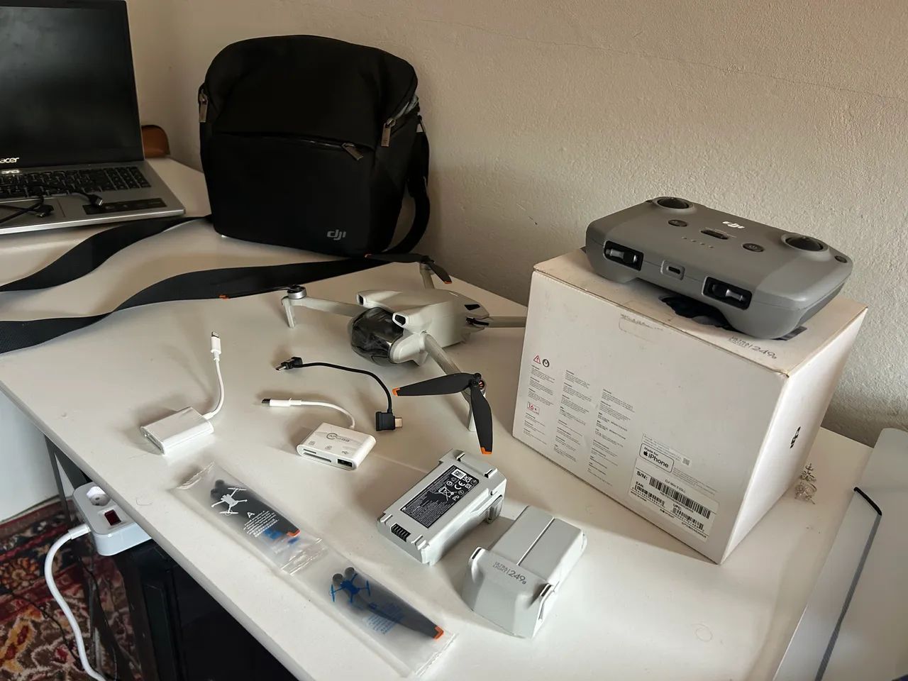DJI MINI 3 + 2 BATERIAS + BATERIA PLUS 3850mAh + BOLSA DJI - Foto 2