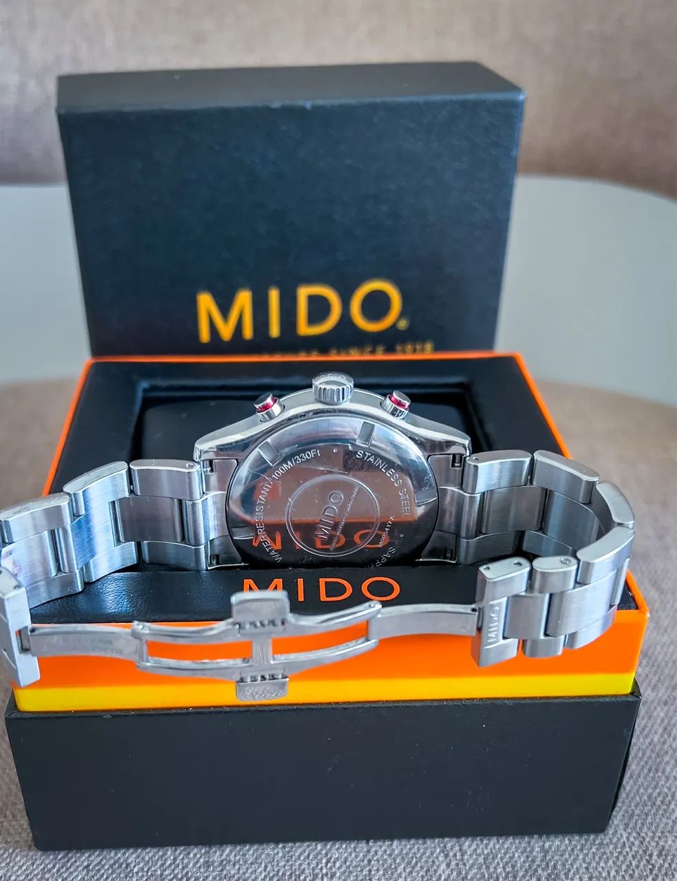 Relógio Mido Multifort Chronograph, Retrograde COMPLETO (Caixa e Manual) - Foto 4